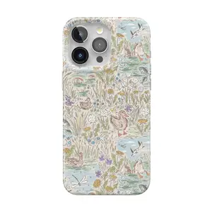 Casely iPhone 15 Pro Case | Waddle Path | Duck Pond | Compatible with MagSafe | Classic Ultra Thin Design