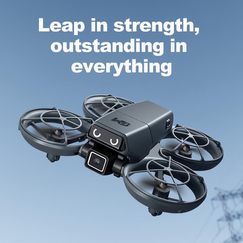 HD Mini RC Drone with Dual Cameras, Optical Flow Positioning, 360° Stunt Rolls, One-Key Takeoff and Landing, Ideal for Beginners, Indoor/Outdoor Flight, Includes 2 Batteries, Stable and Easy to Control obstacle avoidance