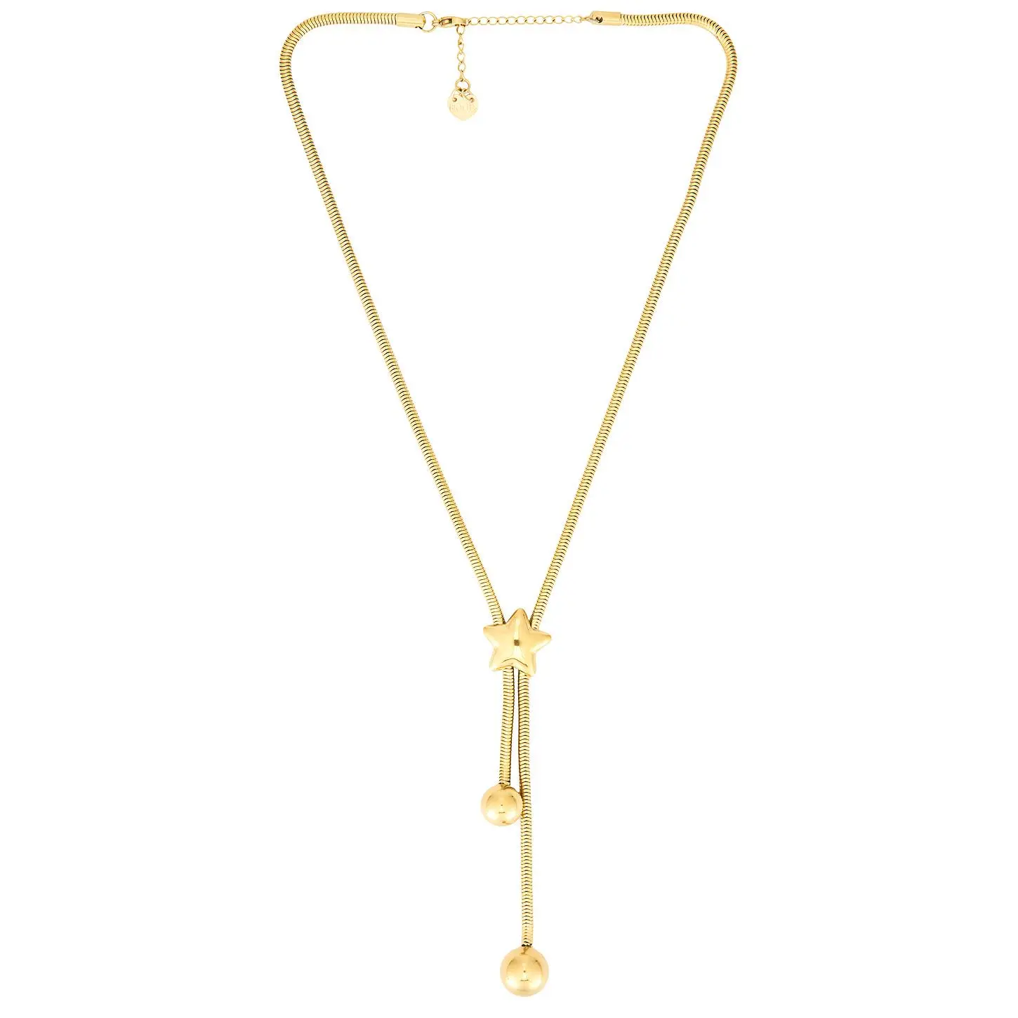 BRACHA Maven Star Bolo Necklace in Gold
