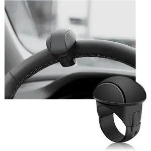 Steering Wheel Knob, Non-Slip  Steering Wheel Spinner Knob, 360? Rotatable Steering Wheel  Power Handles, Universal Interior Decor  Accessories