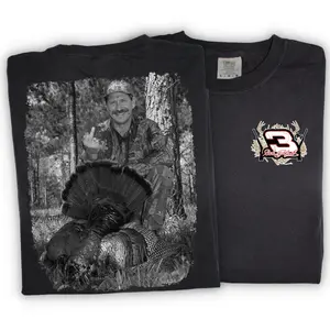 Comfort Colors Dale Earnhardt Hunting Turkey 2 sides Vintage T-Shirt, Dale Earnhardt Shirt, Fashion Cotton, Crewneck For Men, For Women, Menswear Cotton Fabric