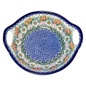 Lidia's Polish Pottery Large Pasta Bowl