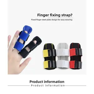 Adults and children dislocated finger fixation with finger fixation splint protective cover steel plate support protective gear