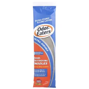 Odor Eaters Odor-Destroying Insoles, Heavy-Duty Cushion, 1 Pair