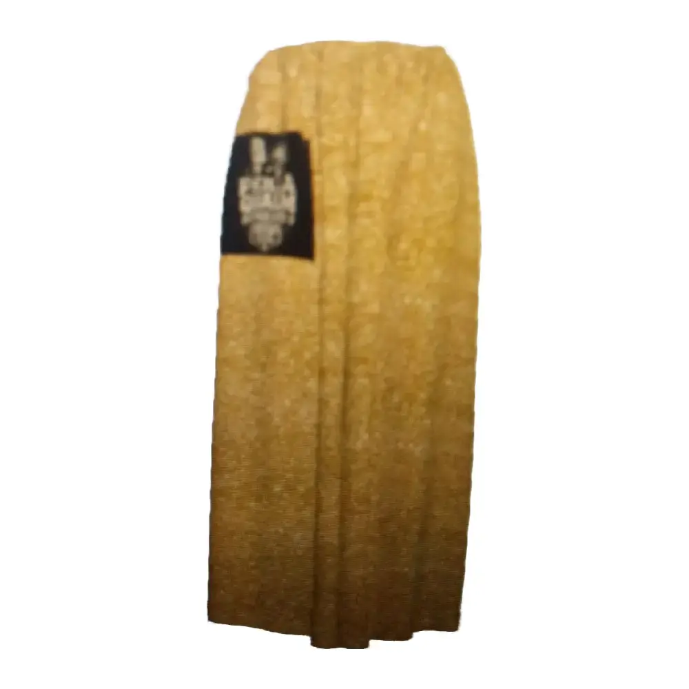 Womenswear Viscose Satin Palazzo Pants - Yellow Bottoms for Women Elegant Smooth