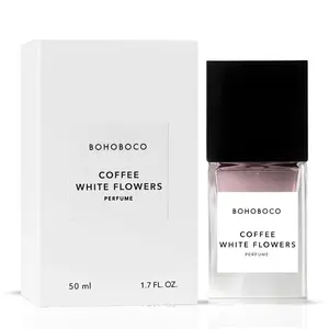 Coffee White Flowers Eau de Parfum Spray 50ml (1.7 fl oz) by Bohoboco