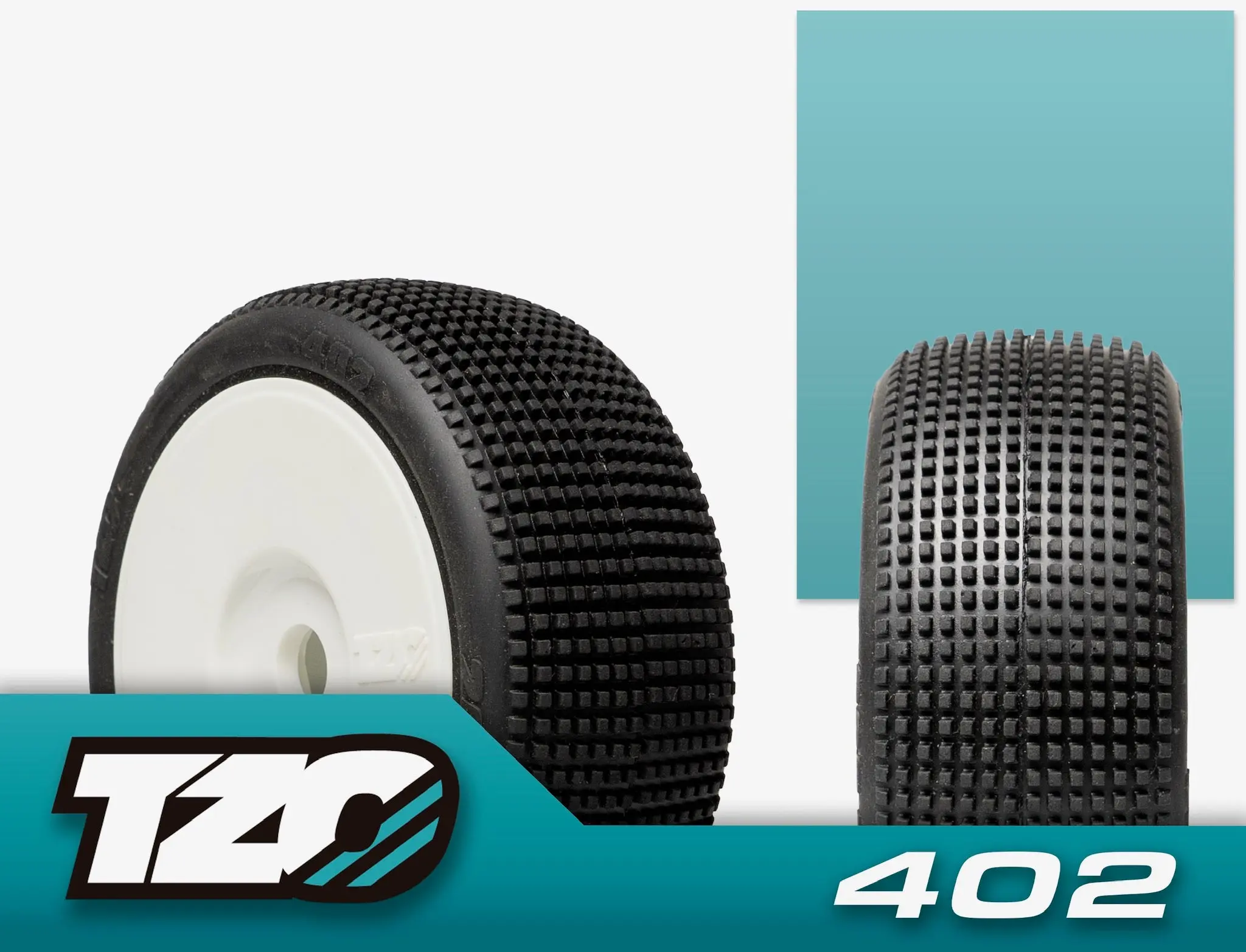 402 Car Set Non-Glued (Tires+Inserts+Rims)