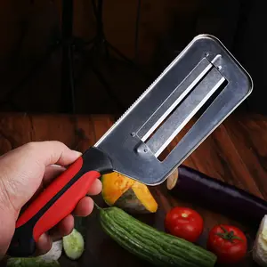 Stainless Steel Handheld Vegetable Slicer And Shredder Durable Rust Proof Kitchen Gadget Easy To Clean Cabbage Slicer Ideal For Salad Coleslaw Meal Prep Daily Cooking Perfect Gift For Home Cooks