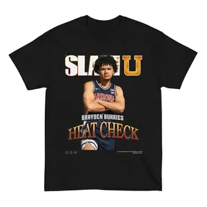 [MADE IN US] SLAM Cover Tee - Brayden Burries, College Basketball Team Graphic Shirt, Basketball Players Fan Shirt, Sports Game Day Shirt, Vintage Basketball Tee, Athlete Graphic Shirt, Basketball Lover Shirt, Gift for Sports Fans
