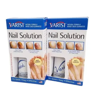 Varisi Nail Formula - 2 Pack Stronger Nails Treatment with Thymol for Clear Healthy Looking Nails 1/2 oz US Made Solution Manicure, Nail Care, Half Ounce