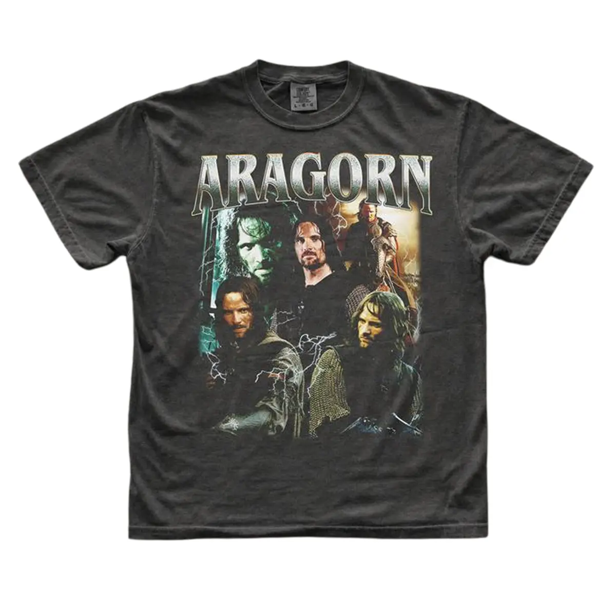 Aragorn Graphic Tee - The Lord of The Rings Movie Shirt - LOTR - Middle Earth - Strider - Ranger of the North - King of Arnor - Unisex Streetwear