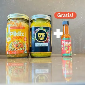1-Epis 32oz 1-Pikliz 32oz + 1-Piman Gratis 5oz piyay sel mw ki bay li konsa
