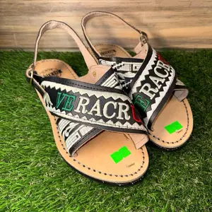 Veracruz Crossed Mexican Sandals-Huaraches for Versatile Footwear with Unique Design