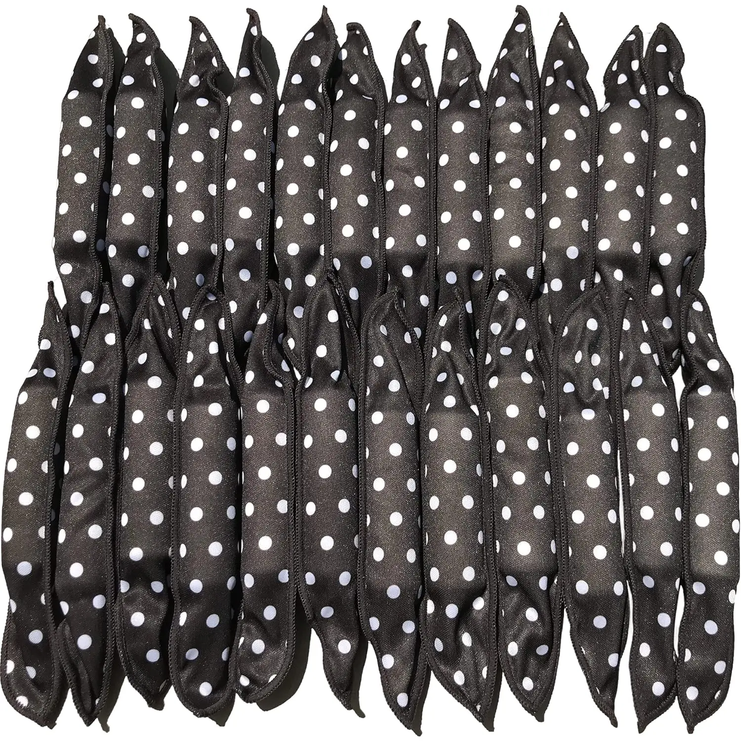 40-Pack No-Heat Soft Sponge Hair Rollers, Pillow-Friendly Flexible Foam Curling Rods for Long Hair, Travel & Daily Use