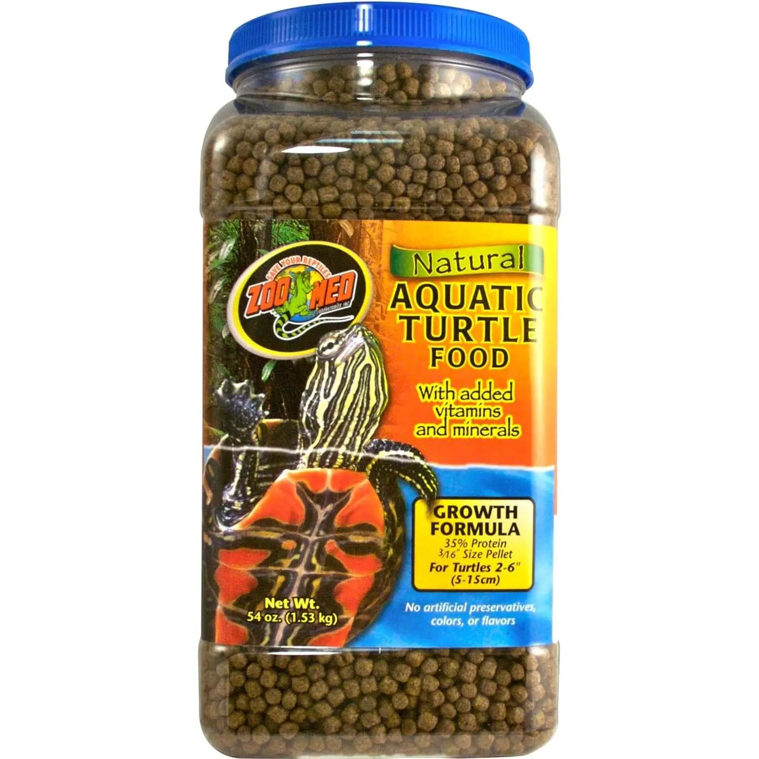 Aquatic Turtle Food Growth Formula, 54 oz.