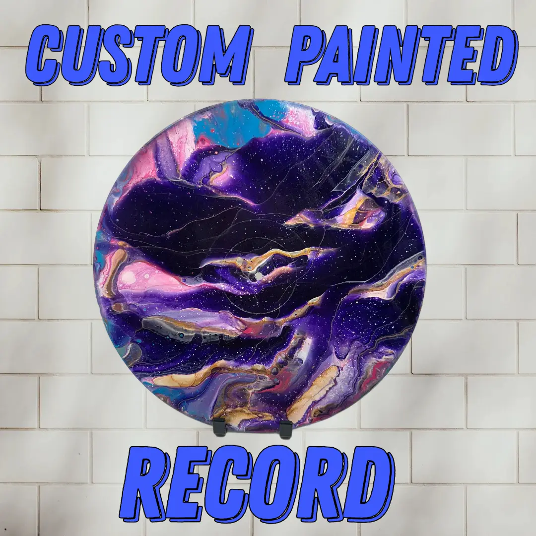 Custom Record Painting Commission – Includes Consultation