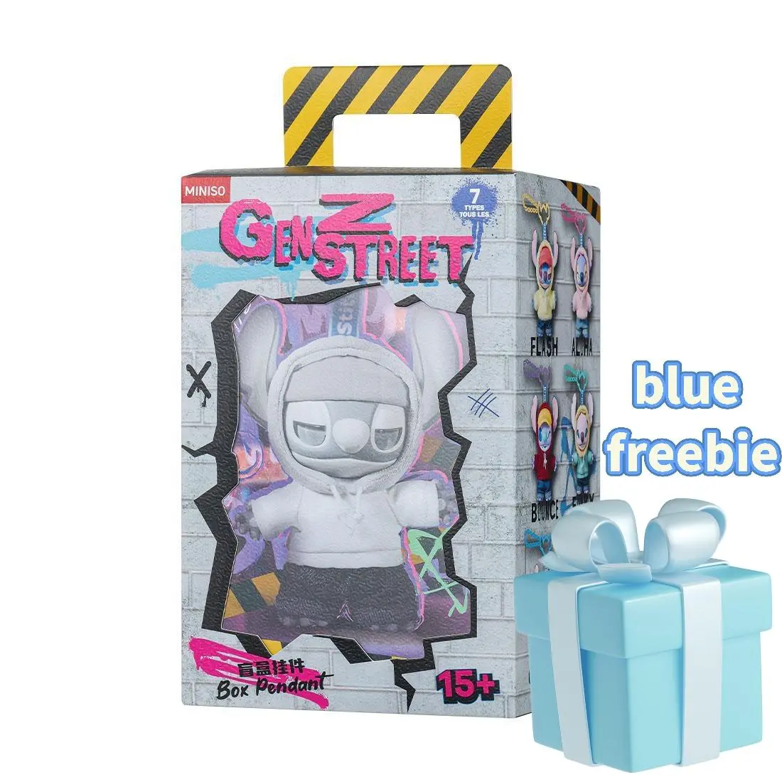 a single box+ blue gift