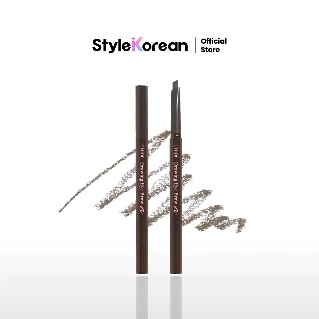 [ETUDE] New Drawing Eye Brow Grooming Pencil for Natural Definition, Long Lasting Precise Application