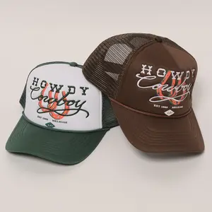 howdy cowboy trucker hats