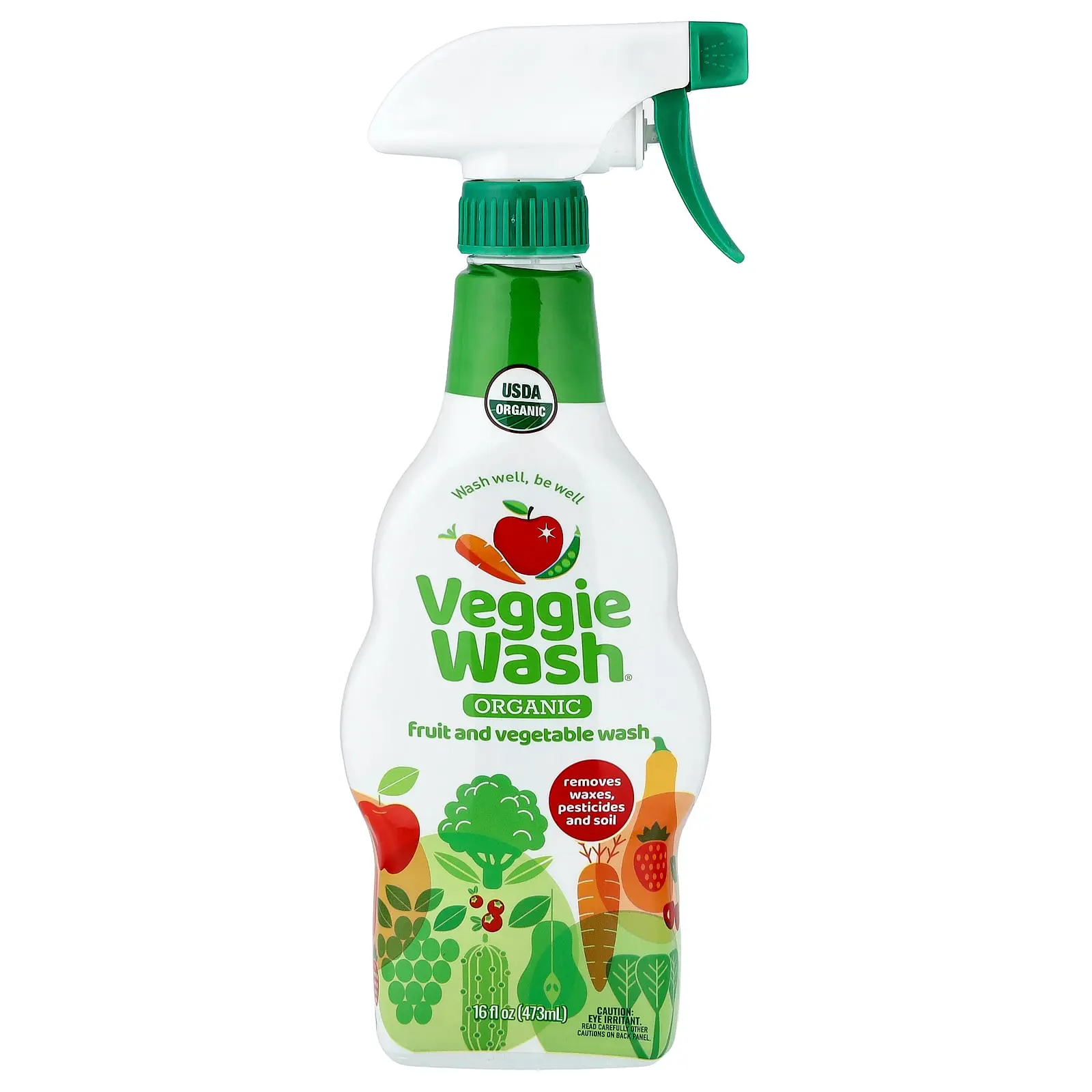 Citrus Magic Veggie Wash®, Organic Fruit and Vegetable Wash, 16 fl oz (473 ml)