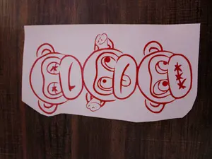 See no Evil, Hear no Evil, Speak no Evil monkey decal