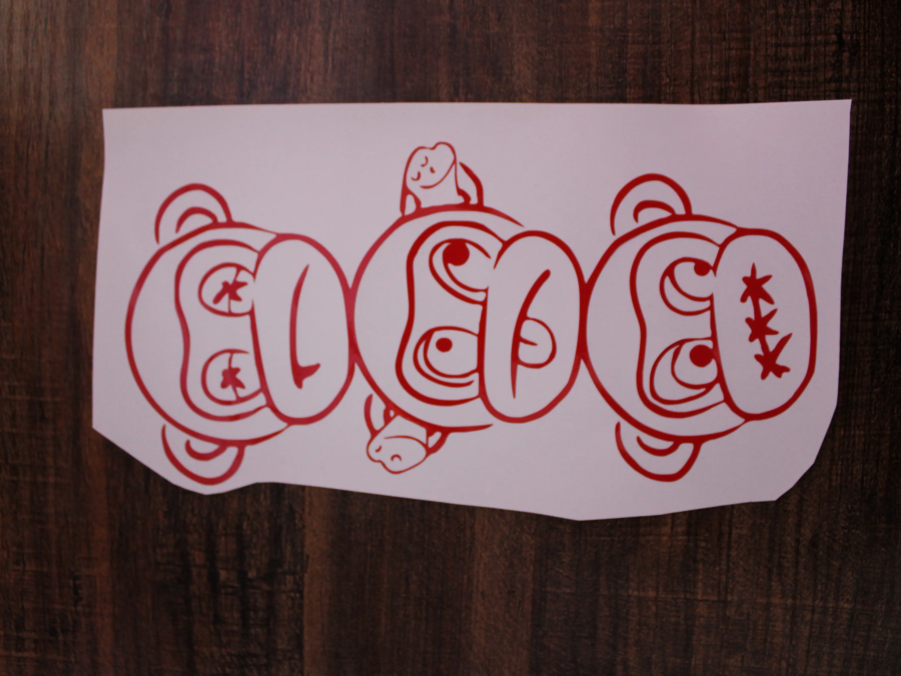 See no Evil, Hear no Evil, Speak no Evil monkey decal