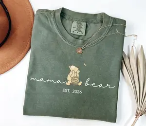 Comfort Colors Mama Bear Shirt, Mama Shirt, Gift for Mom, Gift for Grandma, Mothers Day Shirt, New Mom Tee