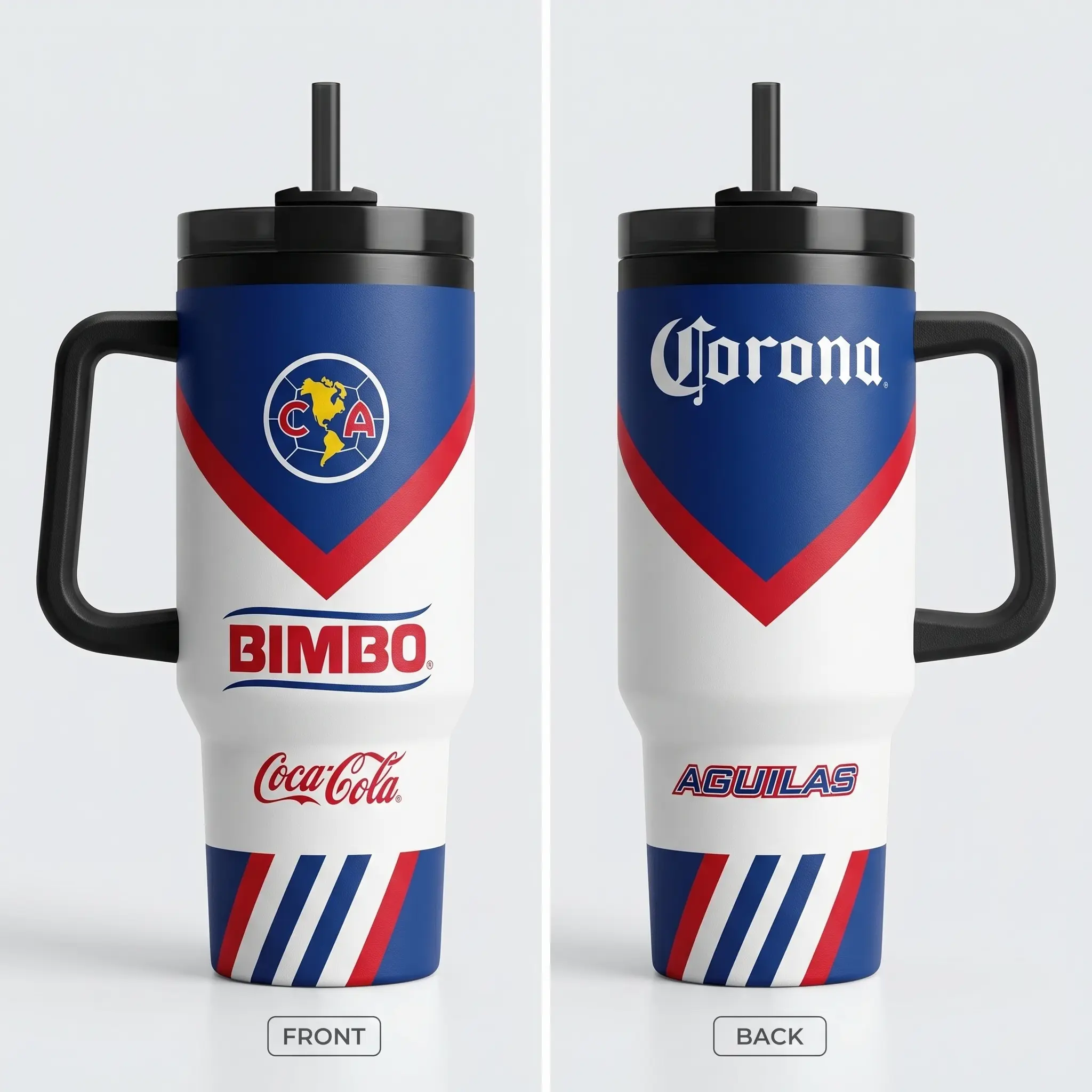 Design 1 - 40oz Handle Black 