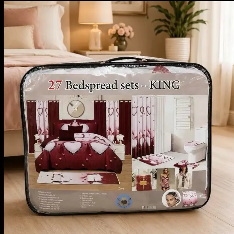 Bedspread 27 Decorative Bedspread, hightweight Soft Bedding for Bedroom Use