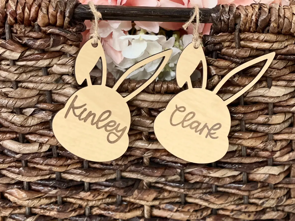 Easter Basket Name Tag Easter Basket Name Tag