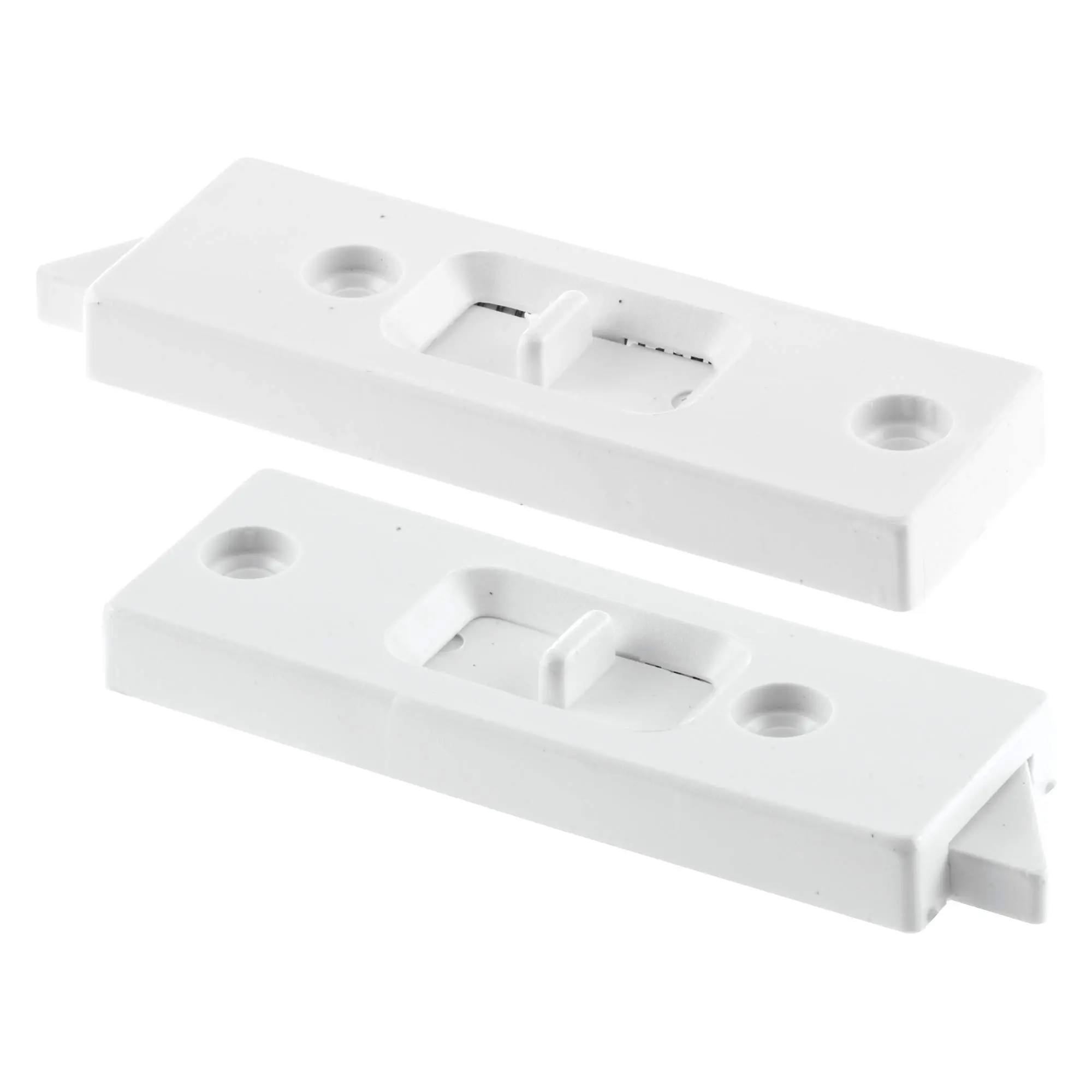 MP2598 White Vinyl Vertical Hung Sliding Window Lock (1 Pair)
