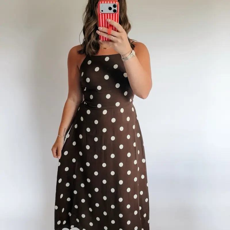 Kit-kat MIDI Dress