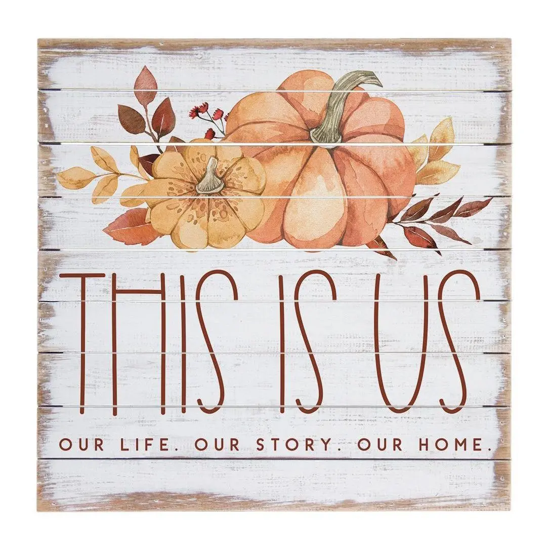 Sincere Surroundings 14" This Is Us Pumpkin Perfect Pallet