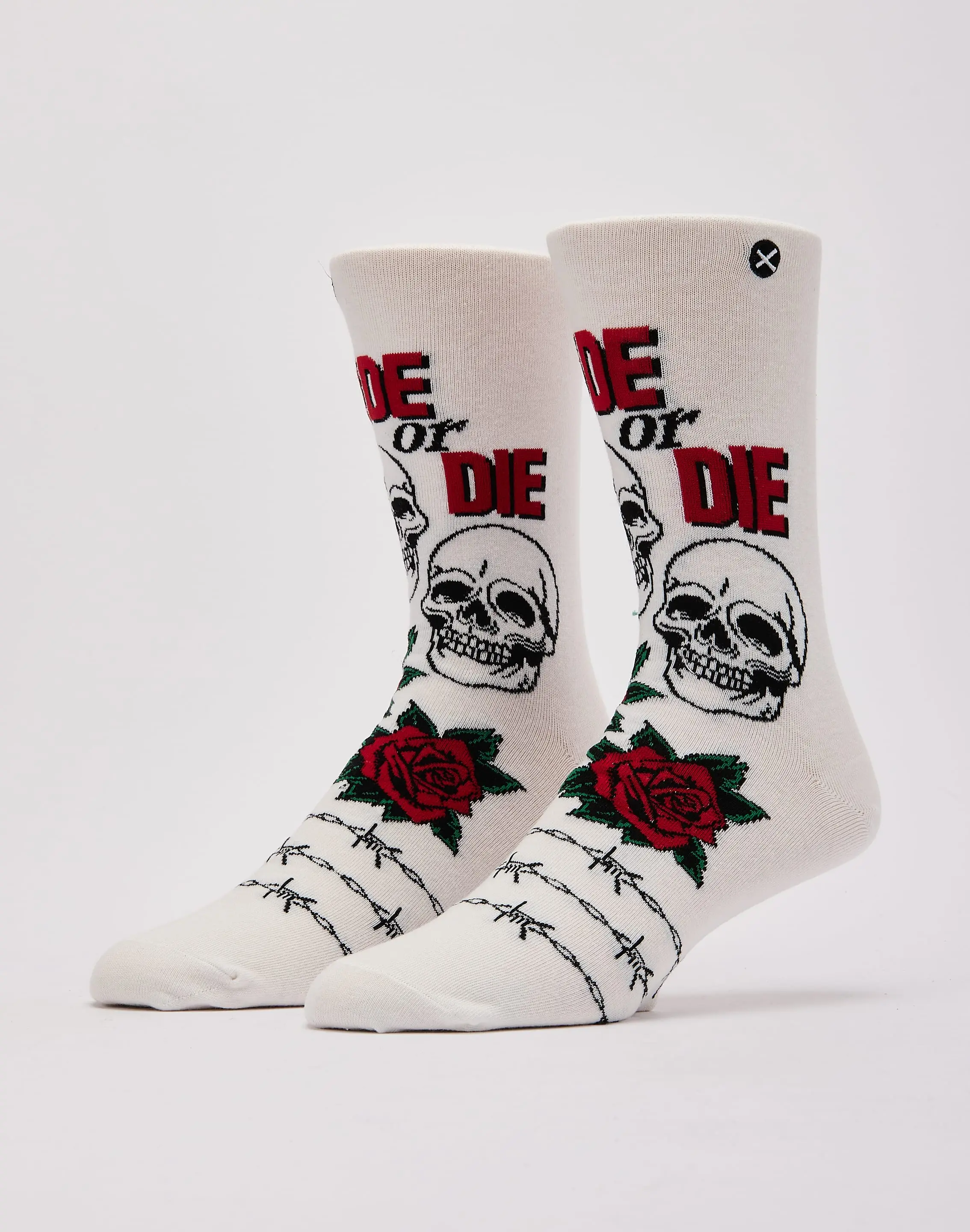Mens Odd Sox Ride Or Die Crew Socks