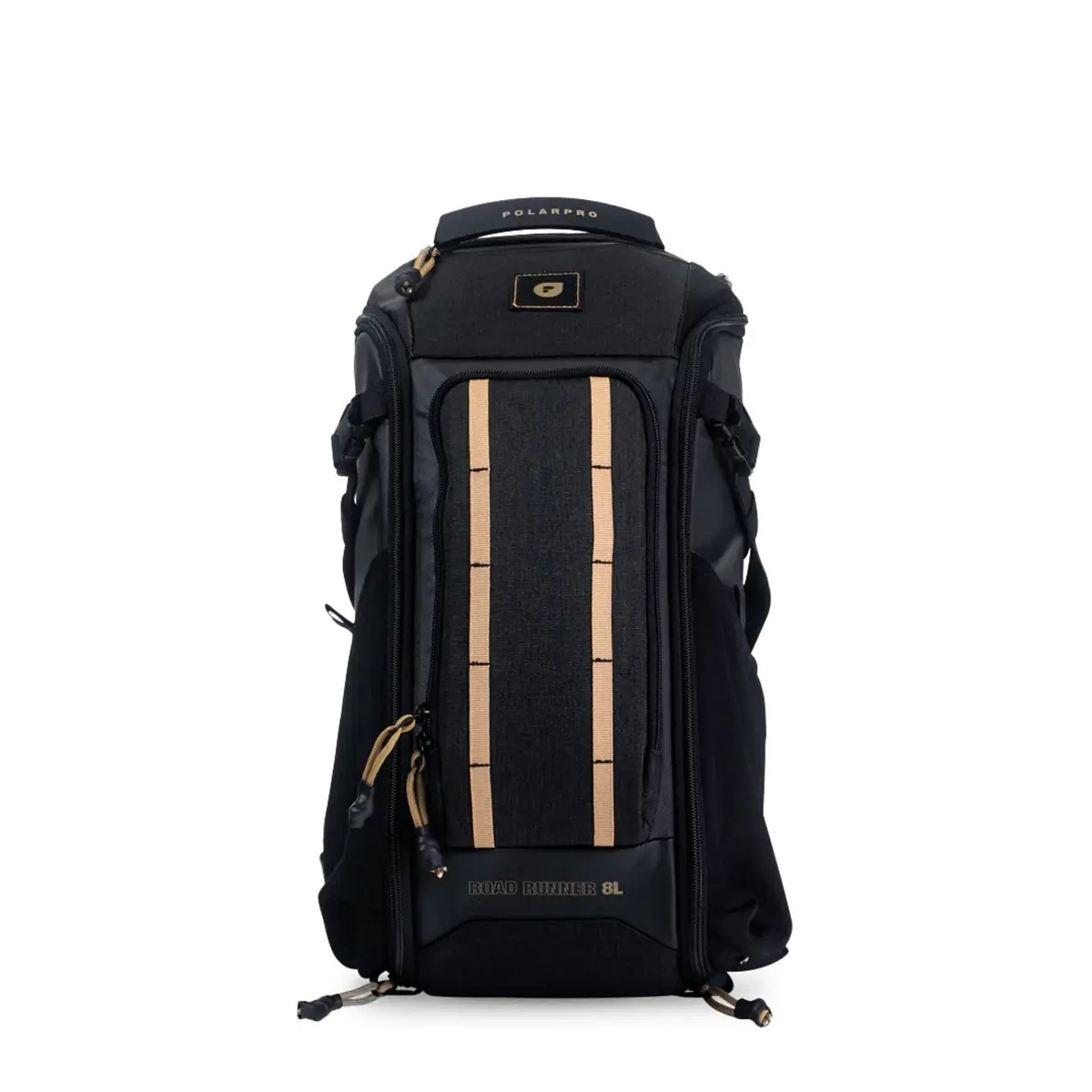 Polar Pro RoadRunner 8L Waterproof Camera Backpack Bag for Photographers, Black Camera Accessories with Tripod Compatibility