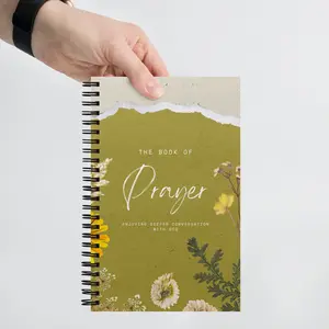 The Book of Prayer | Gratitude & Prayer | Christian Journal for Kids | Fun Faith-Based Devotional Notebook | Bible Study | Spiritual Growth