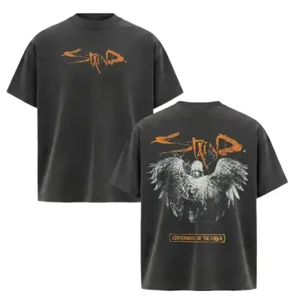 ReTro Staind Break The Cycle Washed T-Shirt , Staind Band T-shirt , Rock Band Shirt, Retro Music Tee, Rock Music Lover Shirt, Vintage Band Shirts Casual Fabric Fit Top , Top Men's and Women's Clothing