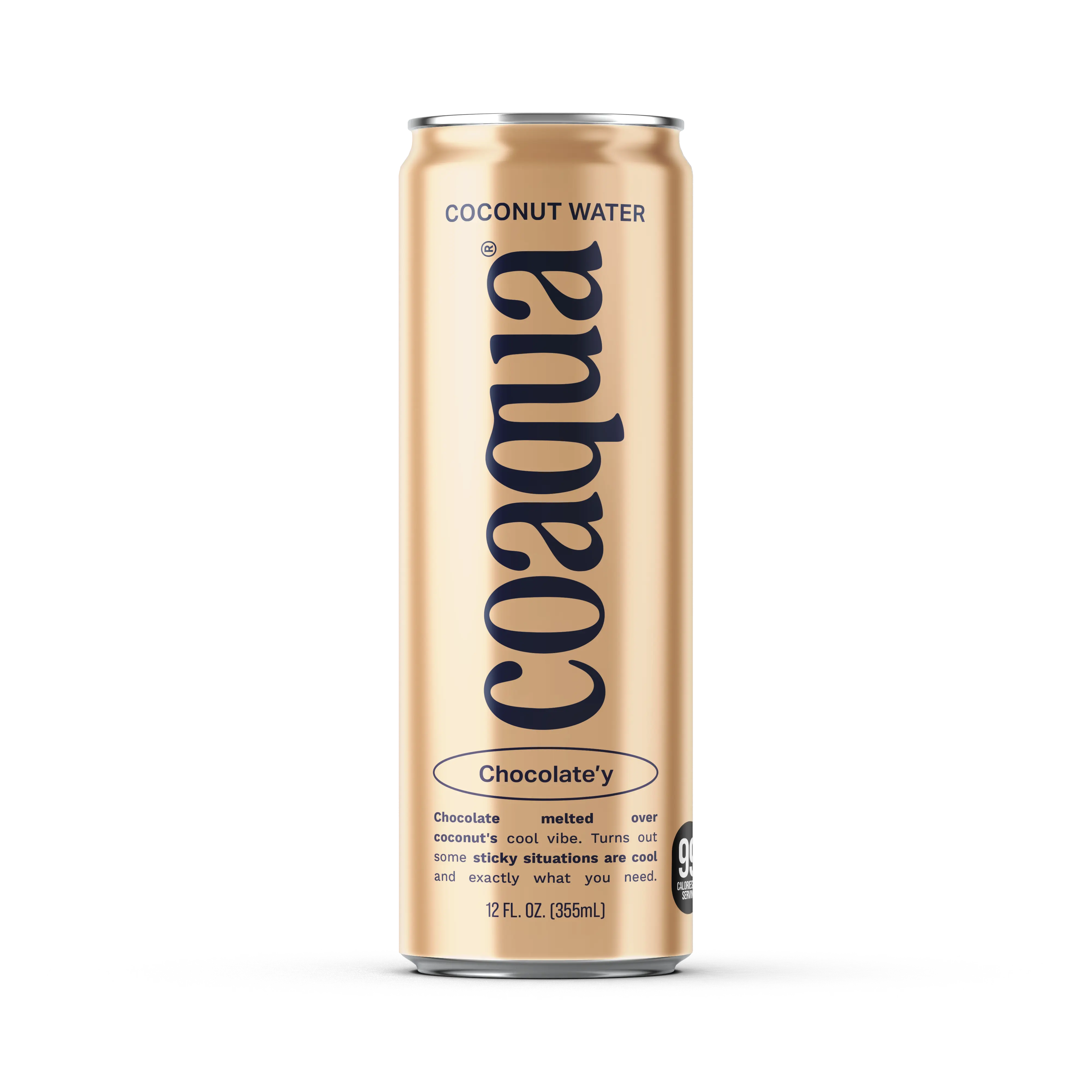 Coaqua Chocolate'y Coconut Water - Smooth Rich Hydration with Indulgent Chocolate Flavor 12 fl oz