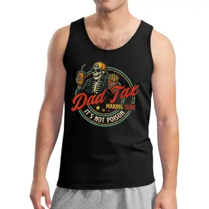 Funny Dad Tax Making Sure It's Not Poison Tank Top for Dad, Funny Dad Shirt, Gift For Dad, Gift For Husband