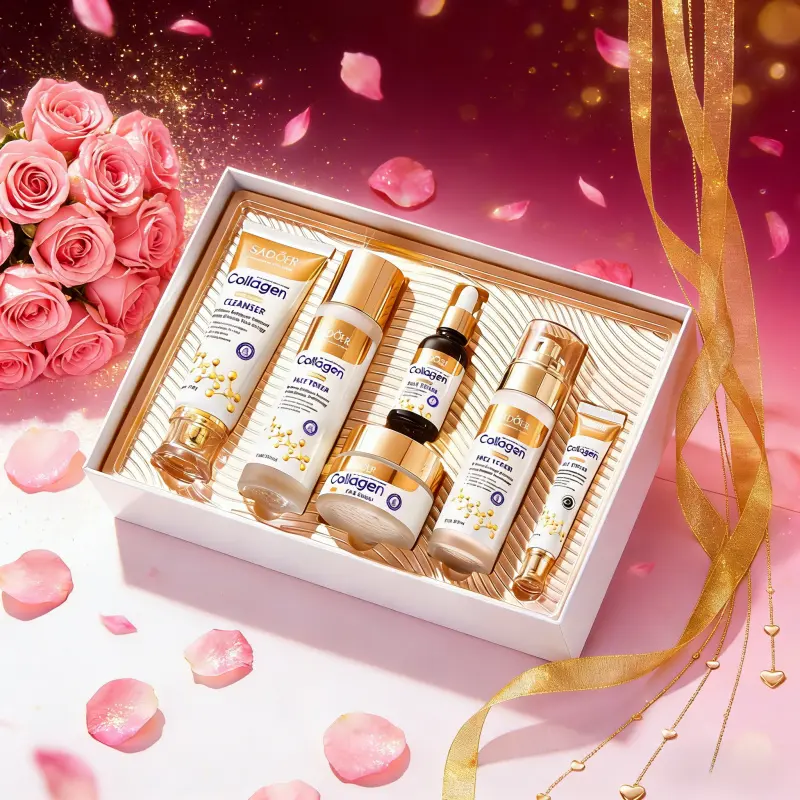 6-in-1 Collagen Firming Routine Collagen Formula Collagen Plumping Collagen Reduce Wrinkles | Target Dull Dry Skin Fine Lines & All-Day Hydration Beauty