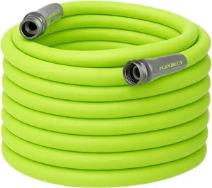 Flexzilla Garden Hose 5/8 in. x 50 ft, Heavy Duty, Lightweight, Durable, ZillaGreen - HFZG550YW-E