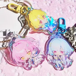 Wuthering Waves Chibi Keychains | Aemeath Mornye Luuk