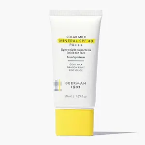 Beekman 1802 Solar Milk Mineral SPF 40 Facial Sunscreen