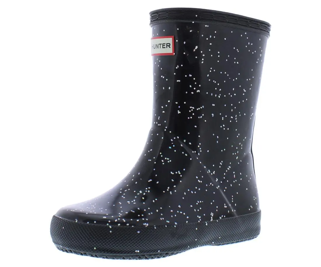 Hunter Giant Glitter Girls' Outdoor Sport Boots, First PS Kids' Footwear with Dazzling Glitter Finish