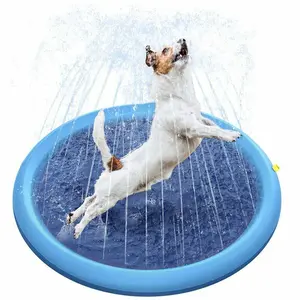 Shop at Home Now Pet Sprinkler Cooling Mat Swimming Pool Inflatable