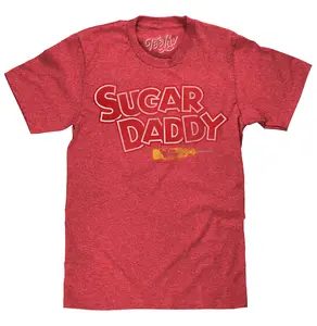 Sugar Daddy Logo T-Shirt - Red