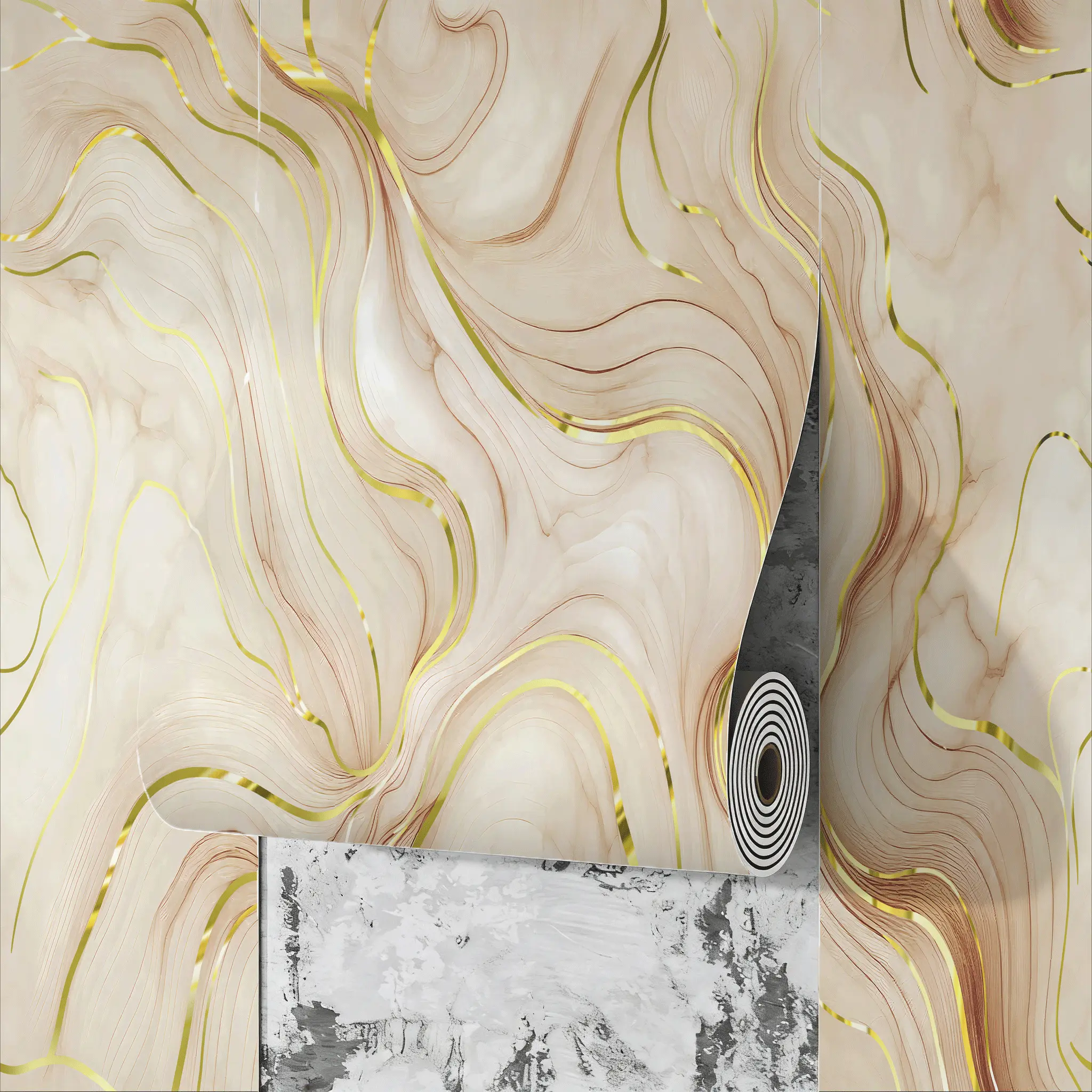 Self-adhesive Wall Sticker Self-adhesive Ceiling Tiles Decorative Wallpaper, Suitable for Living Room, Bedroom, Kitchen