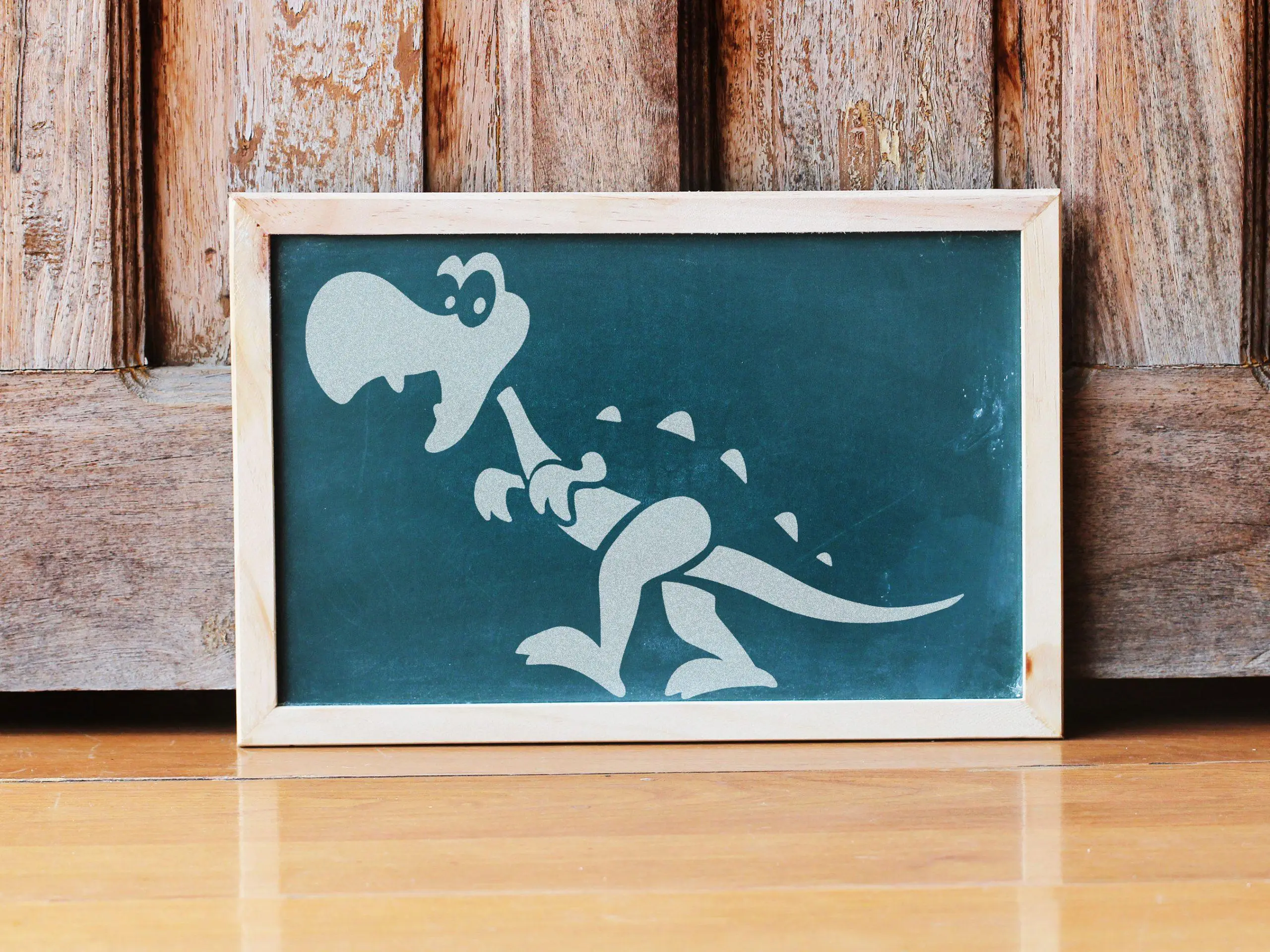 Cute T-Rex Stencil 3 - Art and Wall Stencil