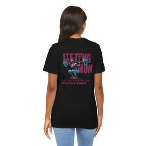 Lifting Mom Tee -Lightweight cotton gym T-Shirt