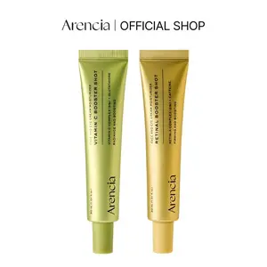 Booster Shot Skin Renewal Duo - Vitamin C & Retinal for Day And Night Brightening, Pore Minimizing, Moisturizing, and Fades Dark Spots  1.01 fl oz + 1.01 fl oz